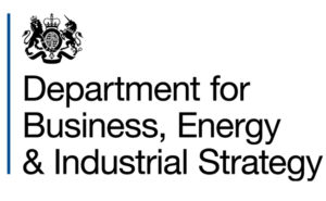 UK Government BEIS logo
