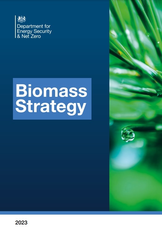 UK Biomass Strategy front cover