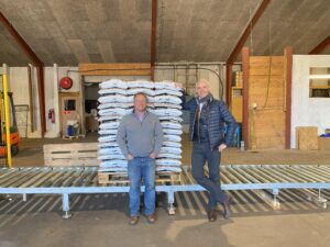 Jamie Rickerby and Kevin Lindegaard - founders of Net Zero Willow